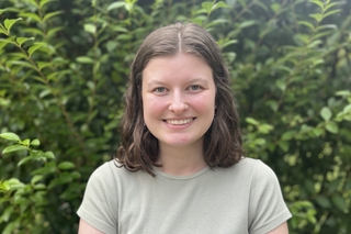 Headshot of graduate student, Maddie Logelin